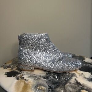 Asos Sparkle Glitter Ankle Boot